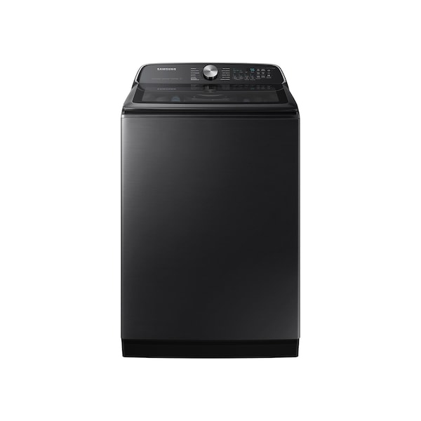 Samsung Samsung 5.4 cu. ft. Brushed Black Smart Top Load Washer WA54CG7105AVUS - main